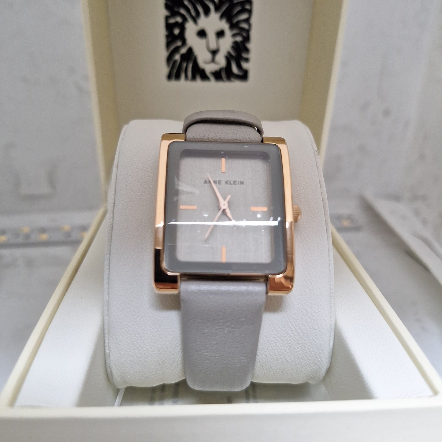 Anne Klein Leather Strap Women's Watch