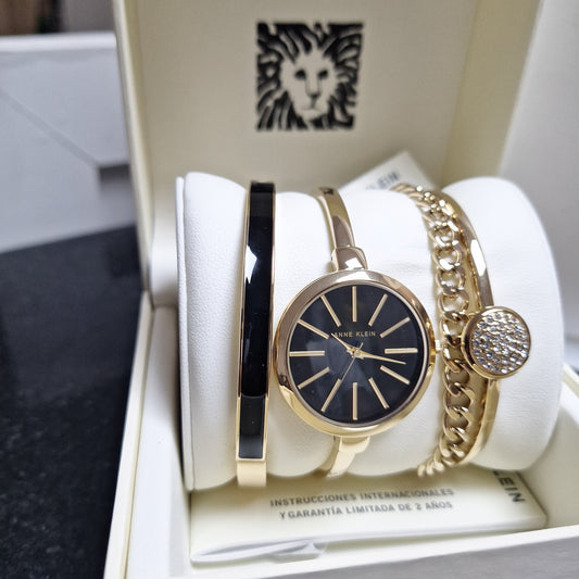 Anne Klein Women'S Bangle Watch and Bracelet Set, AK/1470