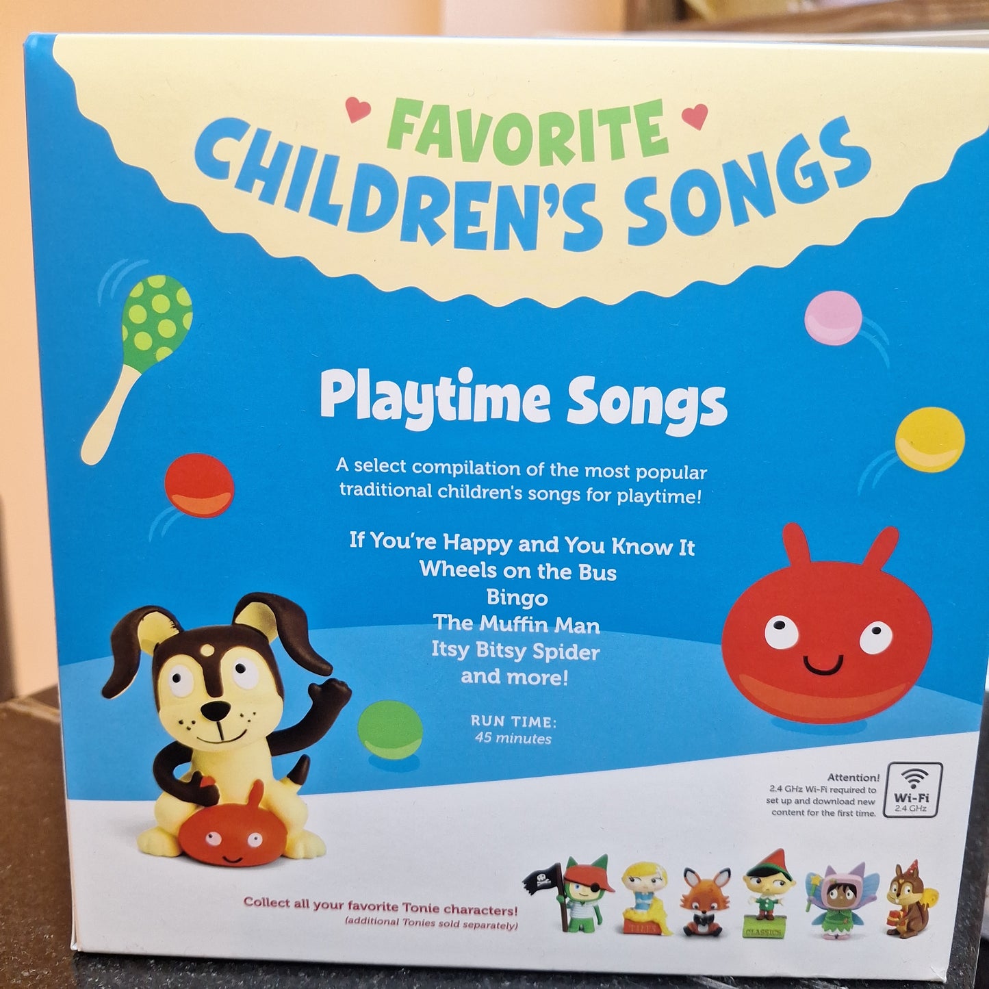 Toniebox Audio Player Starter Set with Playtime Puppy - Listen, Learn, and Play
