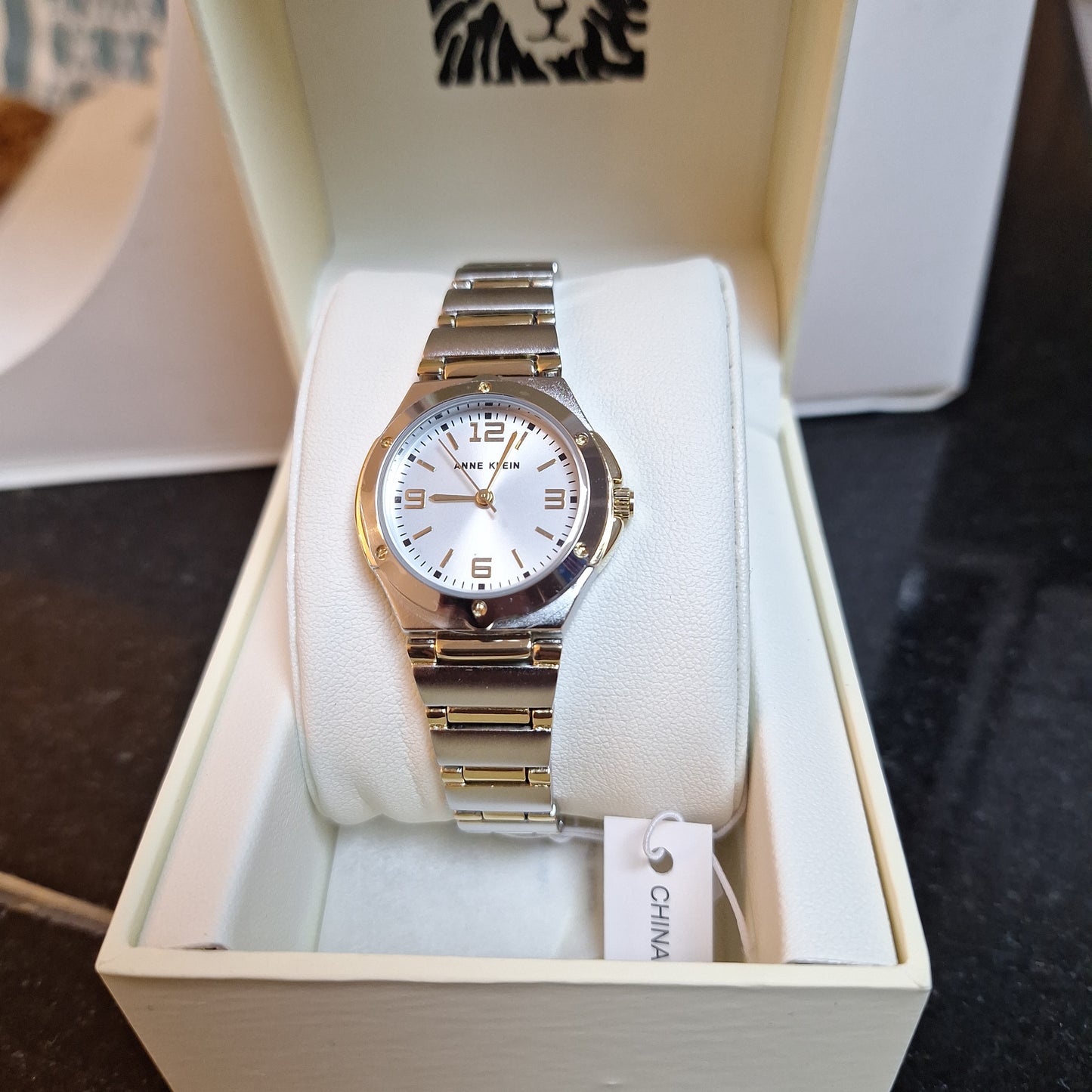 Anne Klein Watch Women Stainless Steel Band,