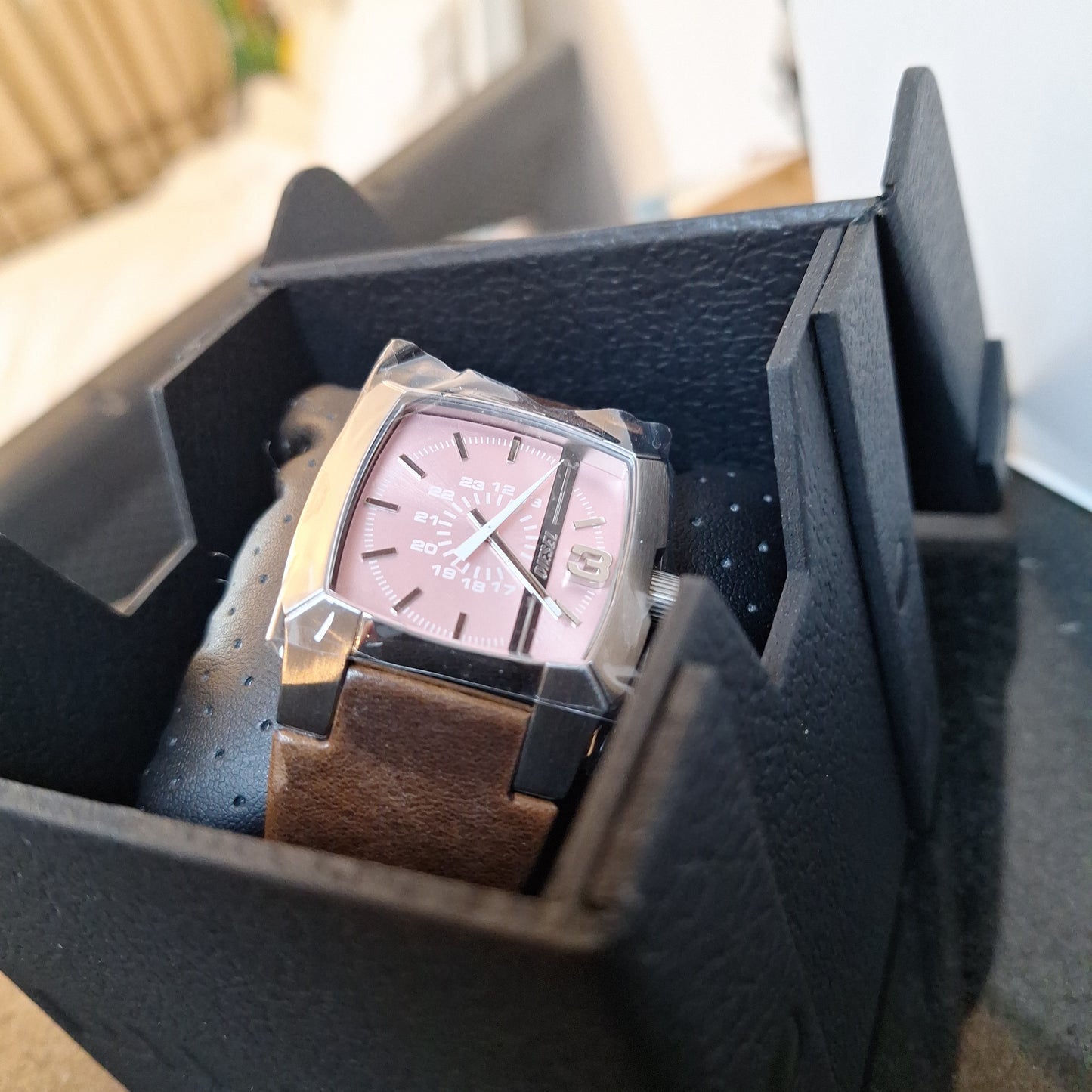 Diesel Casual Men's Watch , Silver/Pink