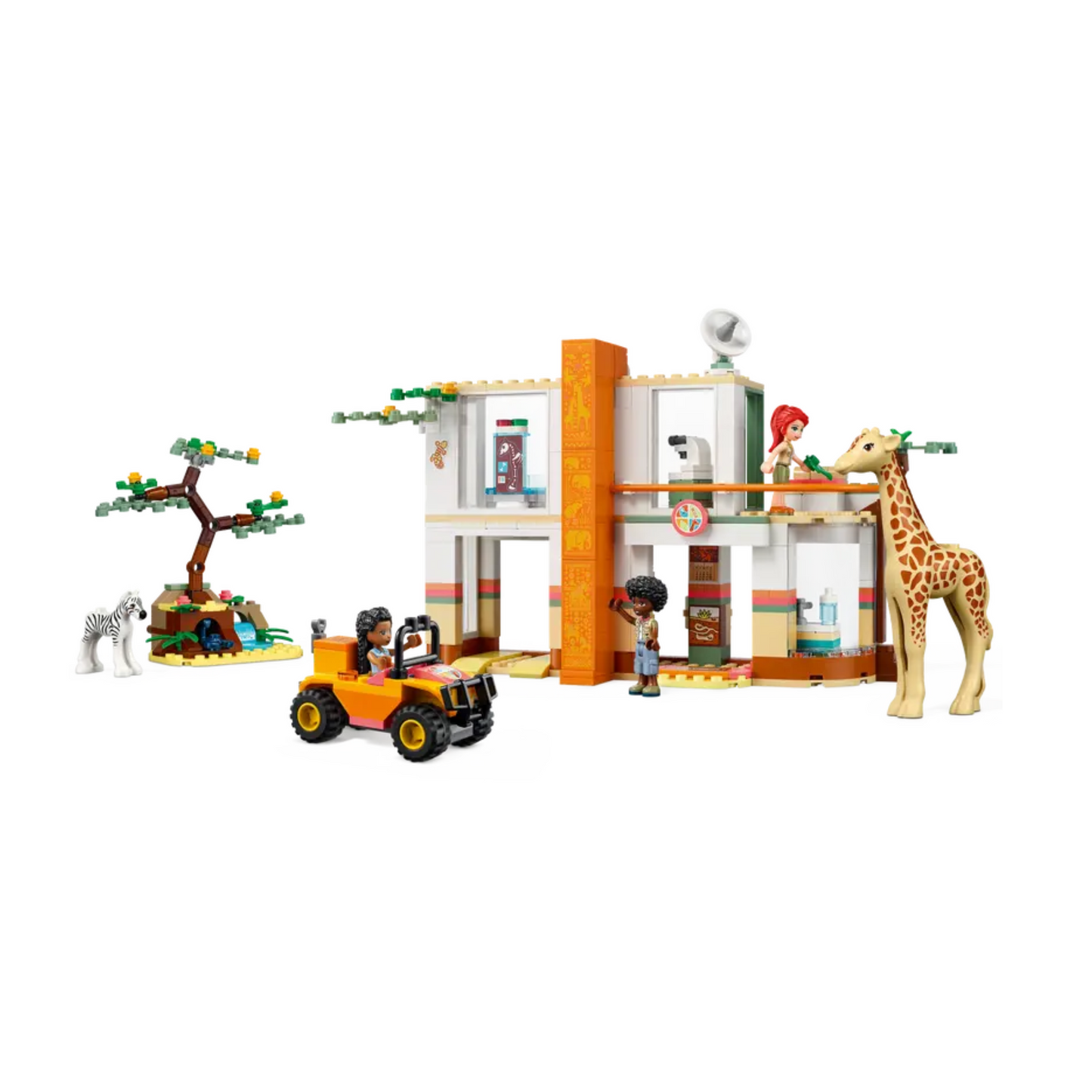 LEGO Friends 41717 Mia’s Wildlife Rescue Building Blocks Toy Set;