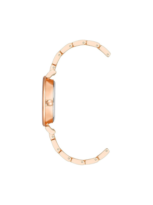 Anne Klein AK3782BHRG Women's Glitter Accented Bracelet Watch