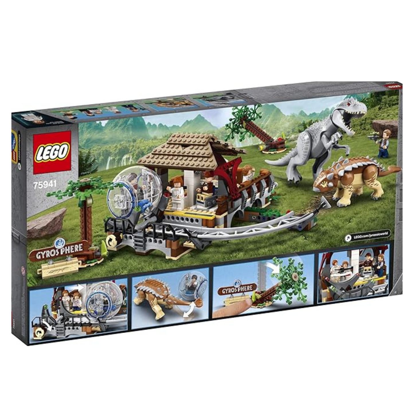 LEGO Jurassic World Indominus rex vs. Ankylosaurus 75941