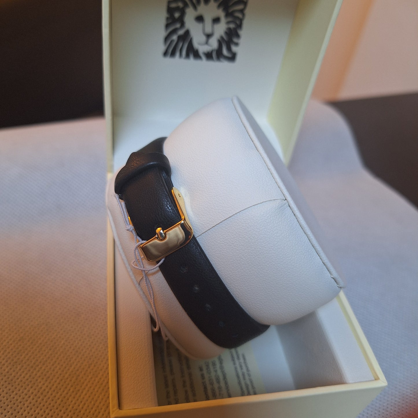 Anne klein woman watches leather strap