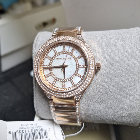 Michael Kors Women's Kerry Rose Gold-Tone Watch, MK3313