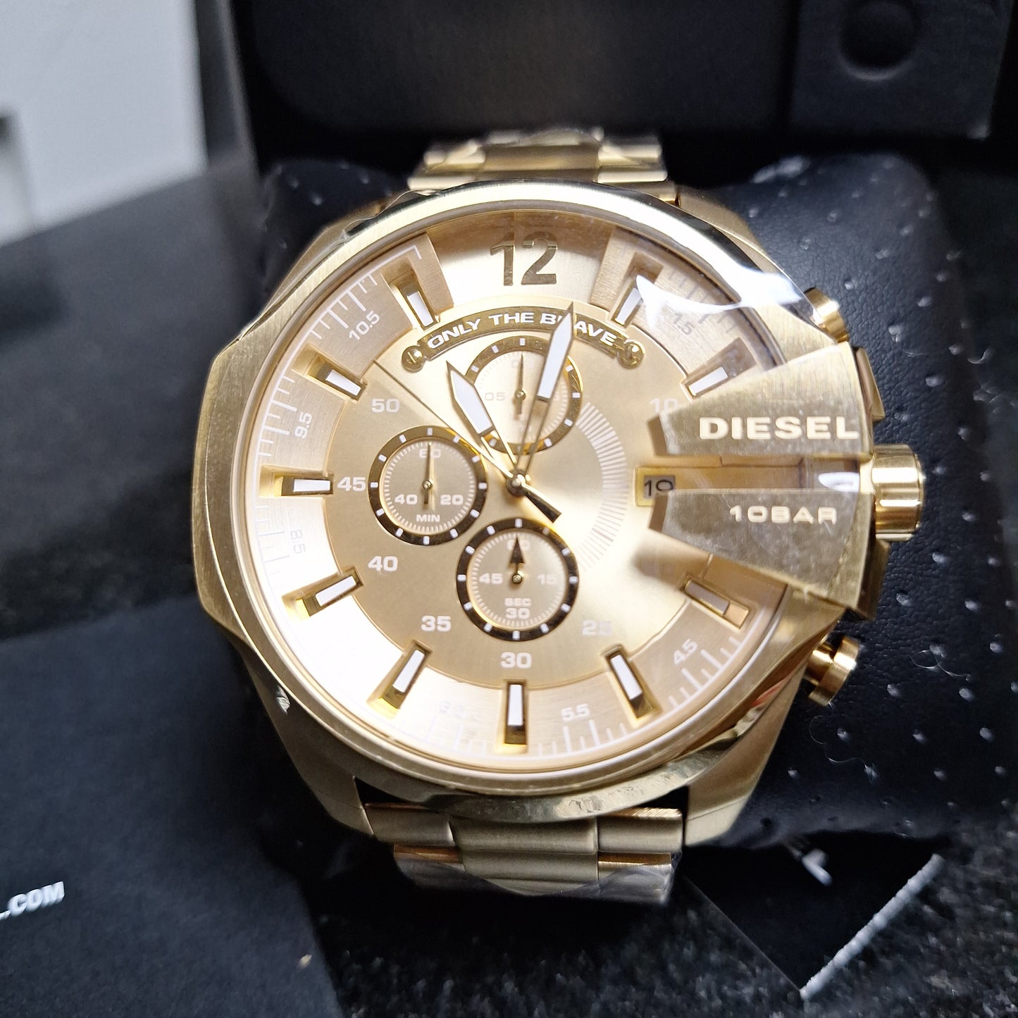 Diesel Men's Mega Chief Chronograph watch, 59 mm Case Size