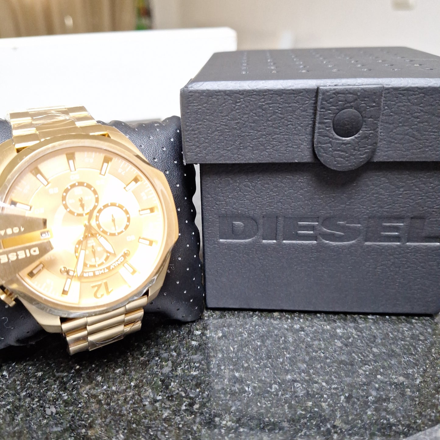 Diesel Men's Mega Chief Chronograph watch, 59 mm Case Size