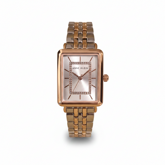 Anne Klein Glitter Accented Women's Watch l Rose Gold l Ak3761SVRT