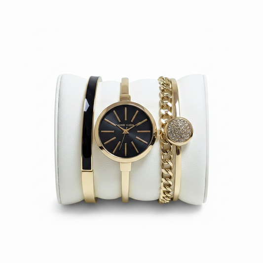 Anne Klein Women'S Bangle Watch and Bracelet Set, AK/1470