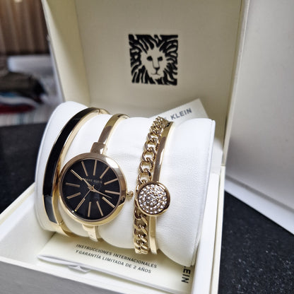 Anne Klein Women'S Bangle Watch and Bracelet Set, AK/1470