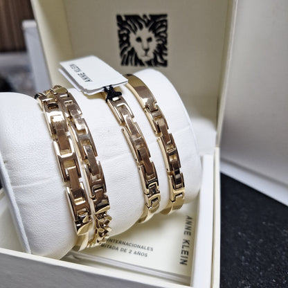 Anne Klein Women'S Bangle Watch and Bracelet Set, AK/1470