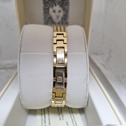 Anne Klein Women's Premium Crystal Accented Mesh Bracelet Watch