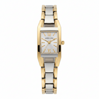 Anne Klein Women's Two-Tone Bracelet Watch l Silver/Gold