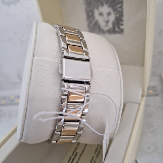 Anne Klein Women's Bracelet Watch Silver Rose Gold
