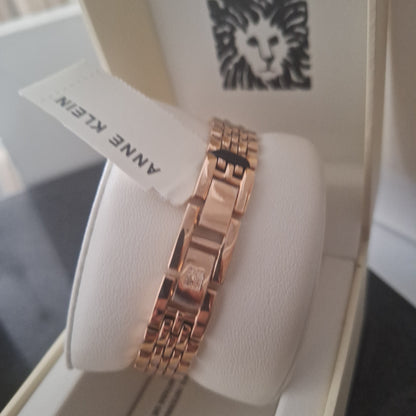 Anne Klein 3872RGRG Women's Bracelet Watch, Light rose gold-tone,