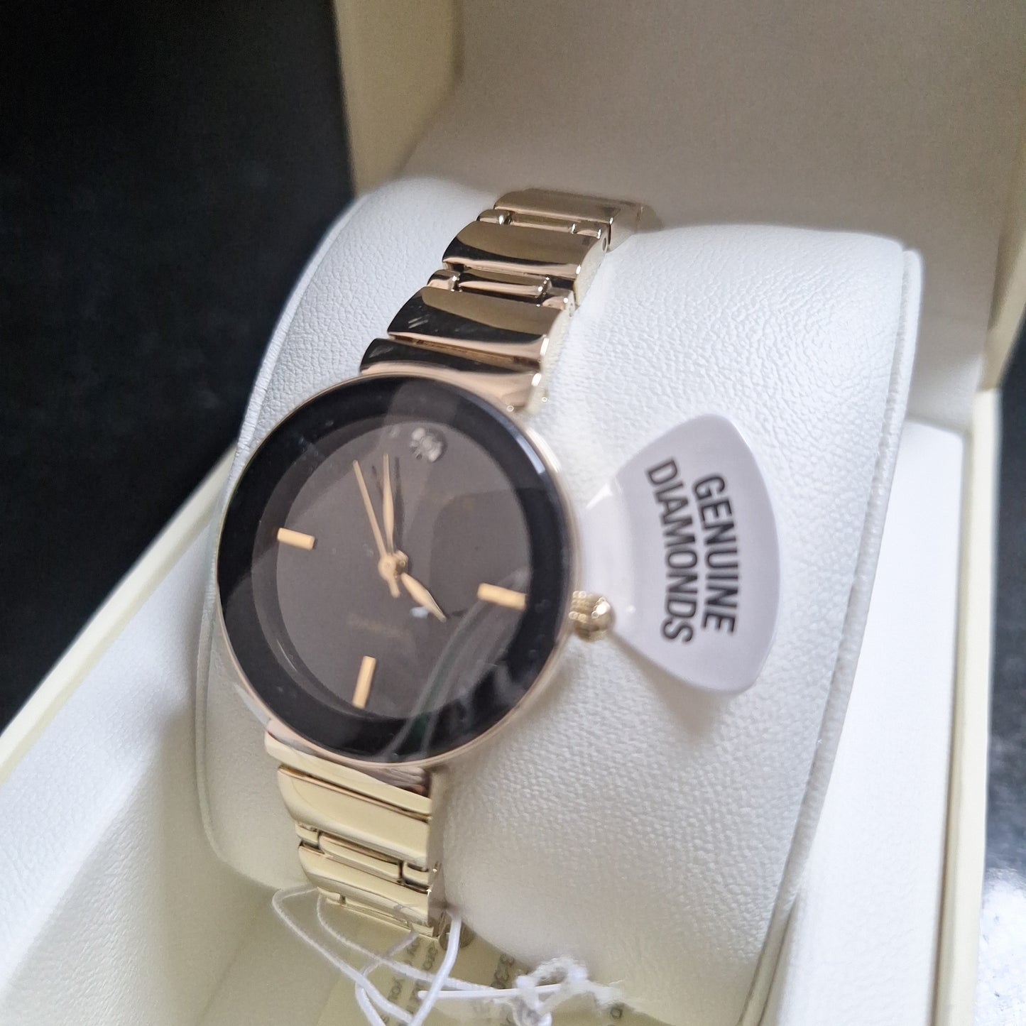 Anne Klein Genuine Diamond Women's Watch
