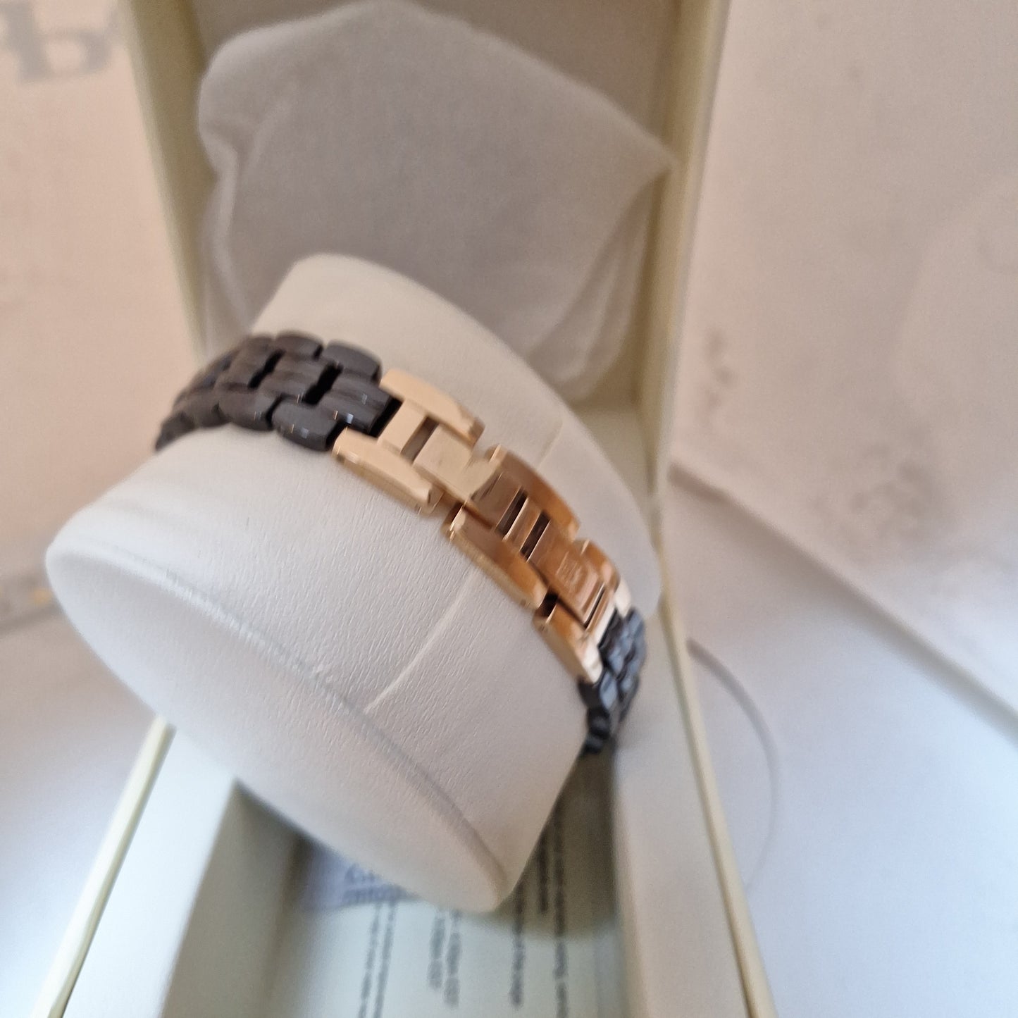 Anne Klein Premium Crystal Accented Ceramic Women's Watch