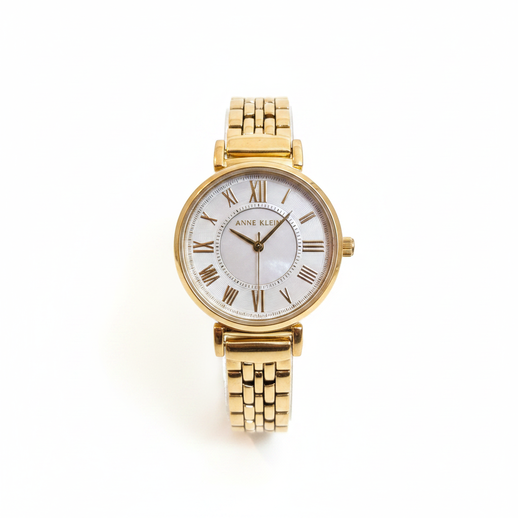 Anne Klein Women's Watch, Gold Stainless Steel Strap Material