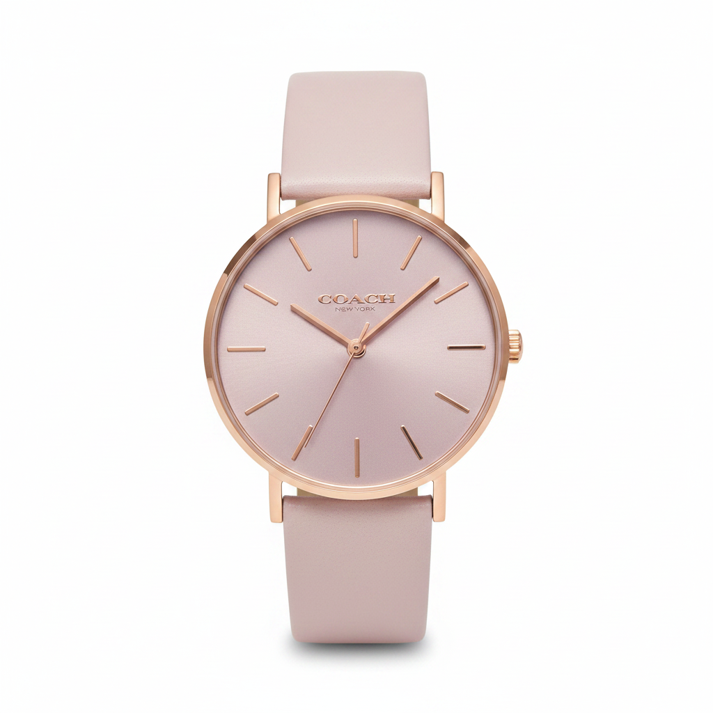 Coach Perry Women's Watch, Wristwatch, Leather Strap, Quartz Model 14503924