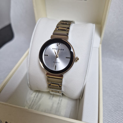 Anne Klein Women's Genuine Diamond Dial Watch,