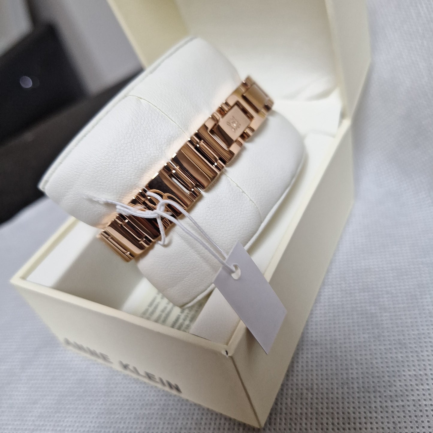 Anne Klein Women's Genuine Diamond Watch,