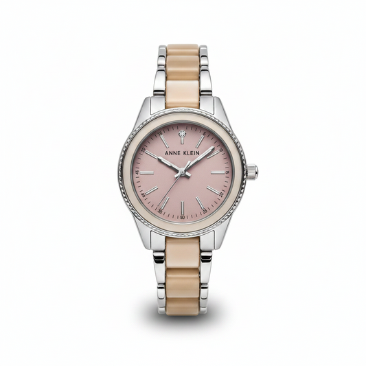 Anne Klein Women's Watch, Beige l Ak3213Tnsv