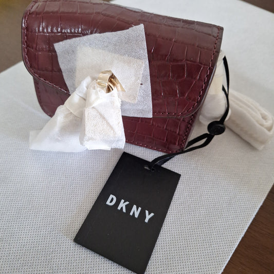 Dkny Micro woman bag 100% cow leather