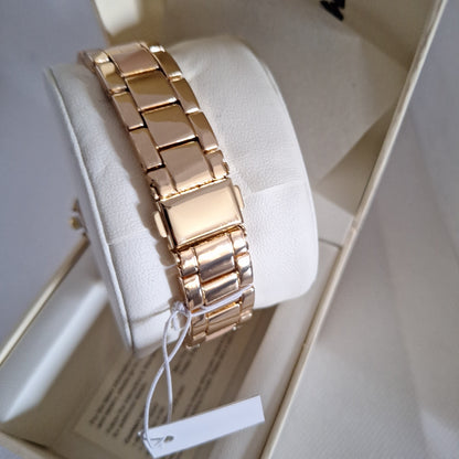 Anne Klein Women's Bracelet Watch, Tan/Gold
