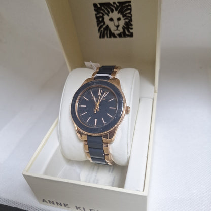 Anne Klein Women's Blue Bracelet Watch, AK/3214NVRG