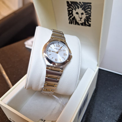 Anne Klein Watch Women Stainless Steel Band,