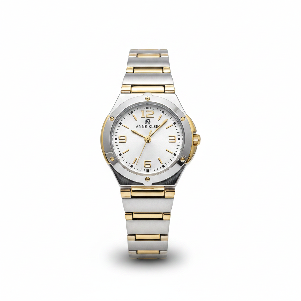 Anne Klein Watch Women l Silver Stainless Steel Band l 8655SVTT