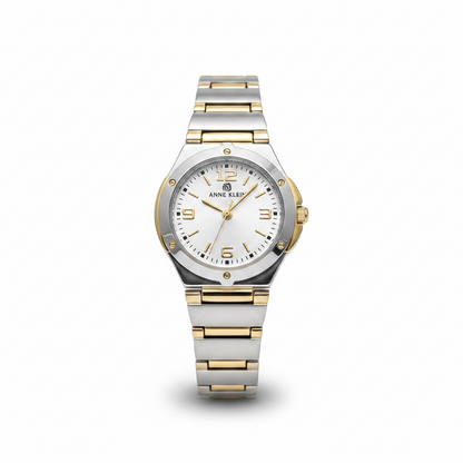 Anne Klein Watch Women l Silver Stainless Steel Band l 8655SVTT