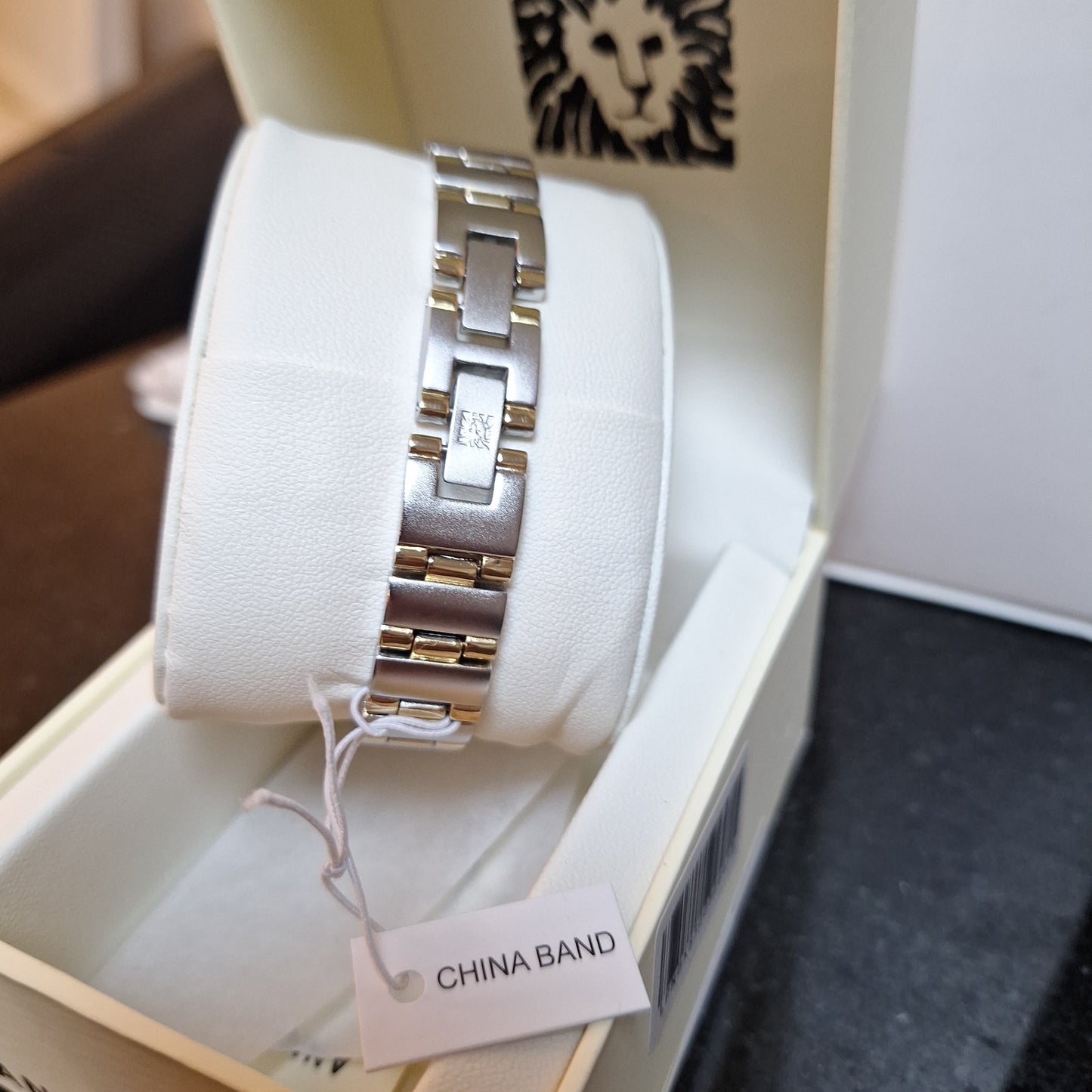 Anne Klein Watch Women Stainless Steel Band,