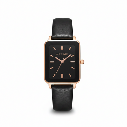 Anne Klein Women's Black Strap Watch, AK/3702