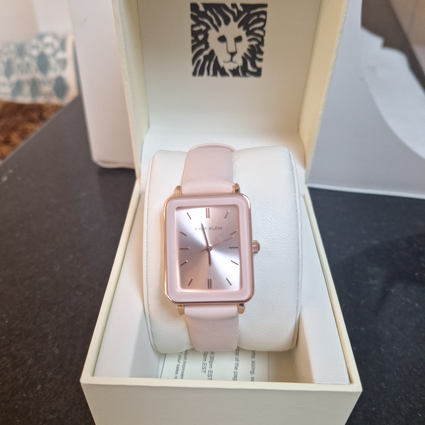 Anne Klein Women's Strap Watch, Light Pink/Rose Gold,