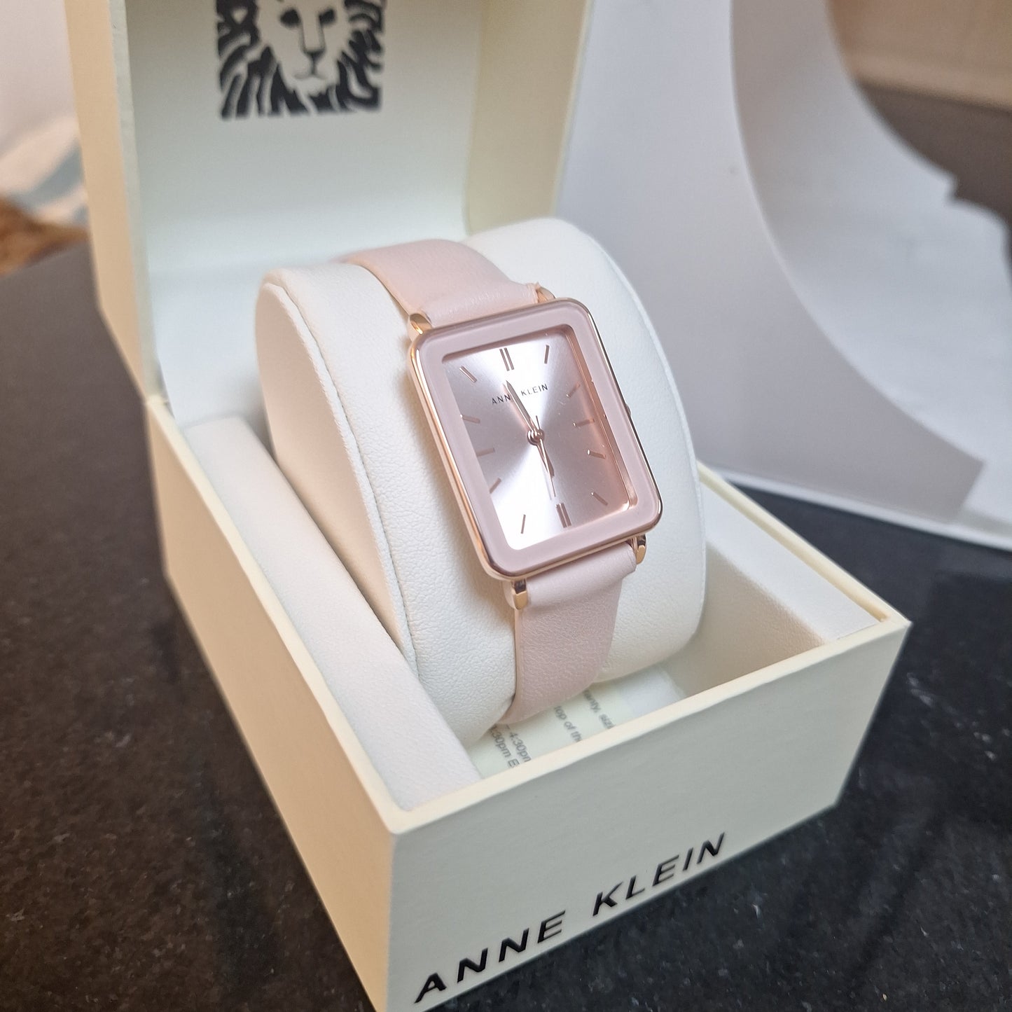 Anne Klein Women's Strap Watch, Light Pink/Rose Gold,