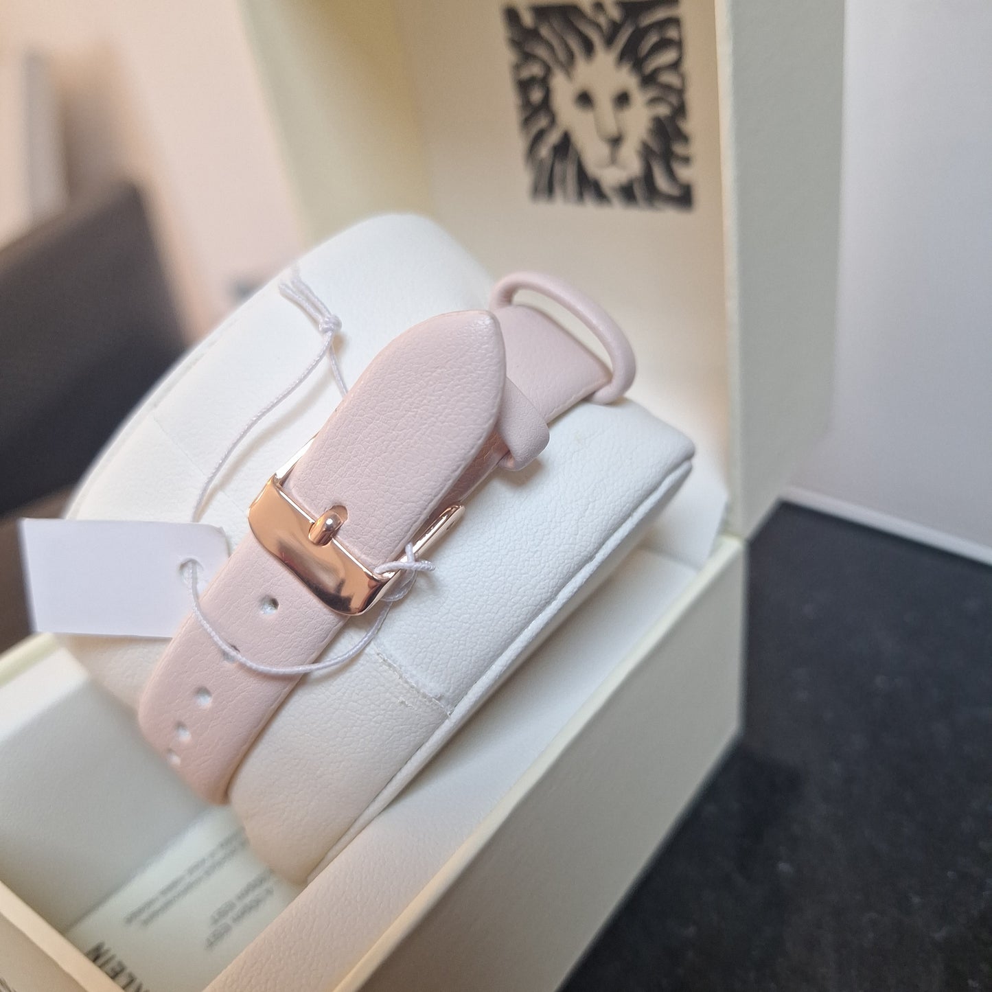 Anne Klein Women's Strap Watch, Light Pink/Rose Gold,