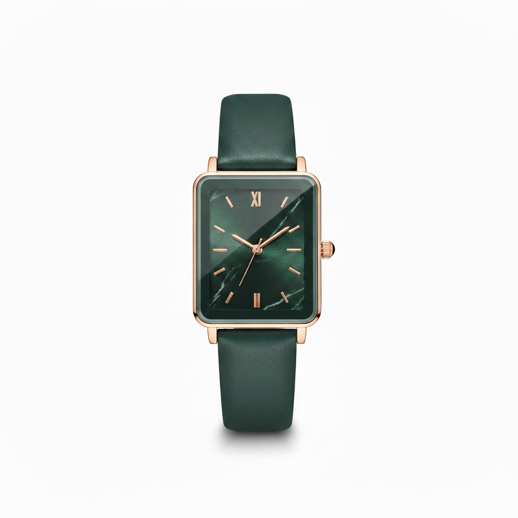 Anne Klein Women's Watch, Green Strap l AK/3702RGGN