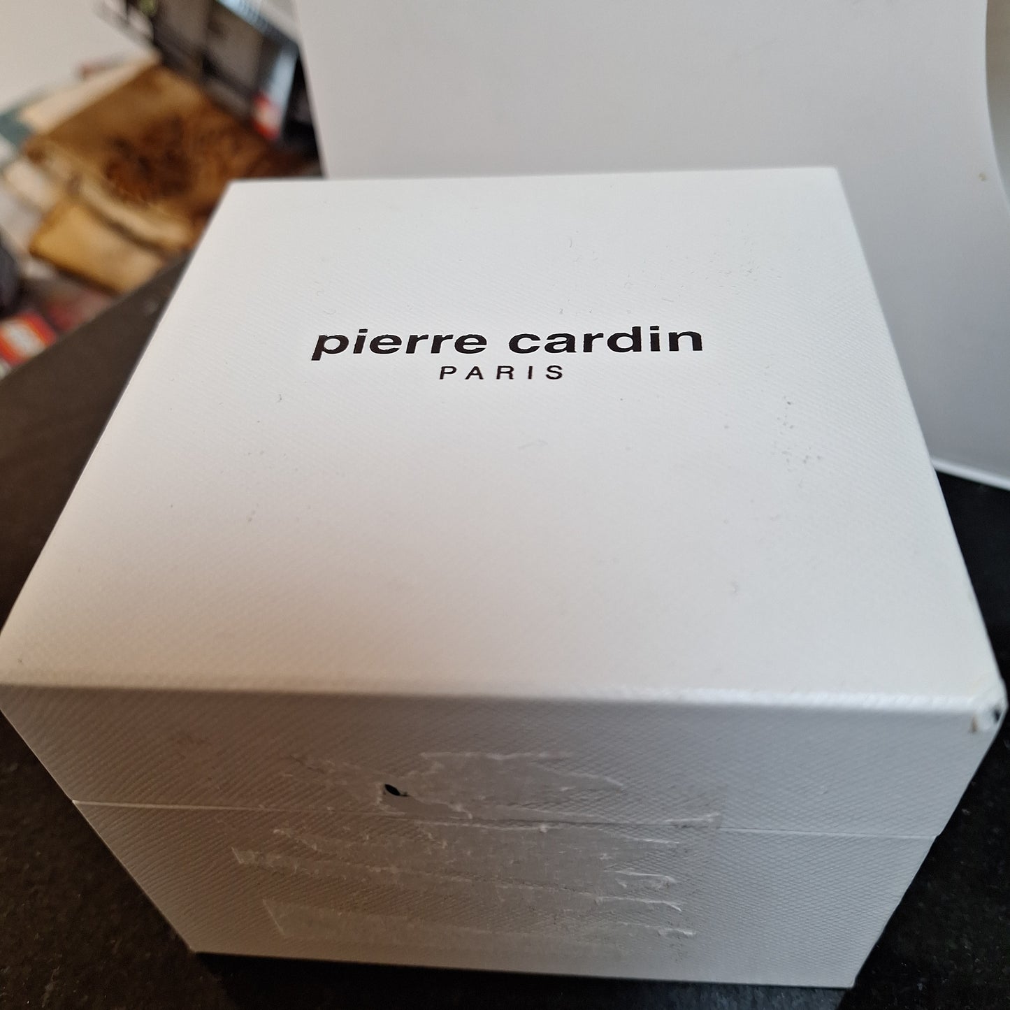 Pierre Cardin Womens Quartz Watch, Analog Display and Leather Strap