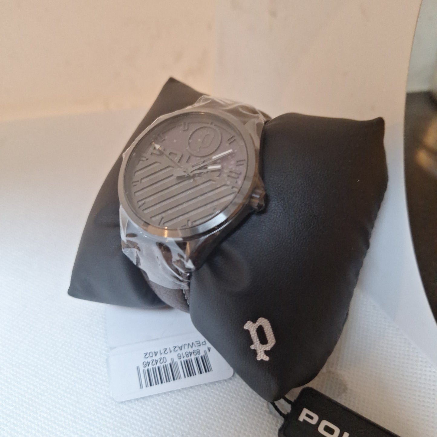 Police Men's Analogue Quartz Watch with Leather Strap