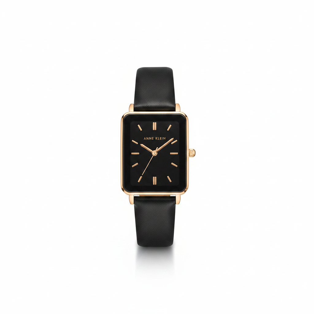 Anne Klein Women's Watch l Black Strap l AK/3702