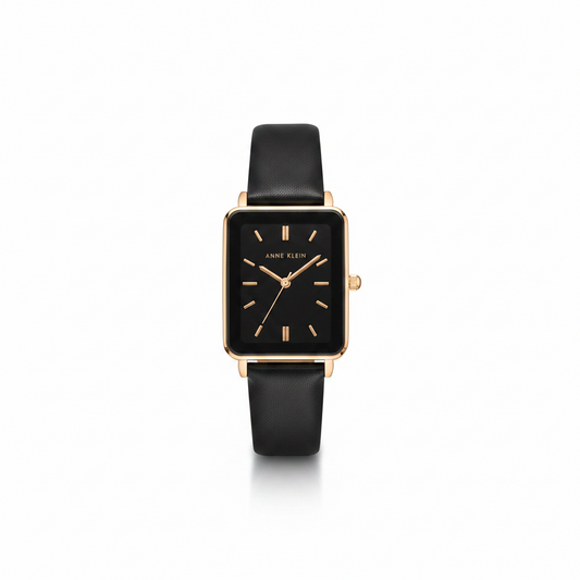 Anne Klein Women's Watch l Black Strap l AK/3702