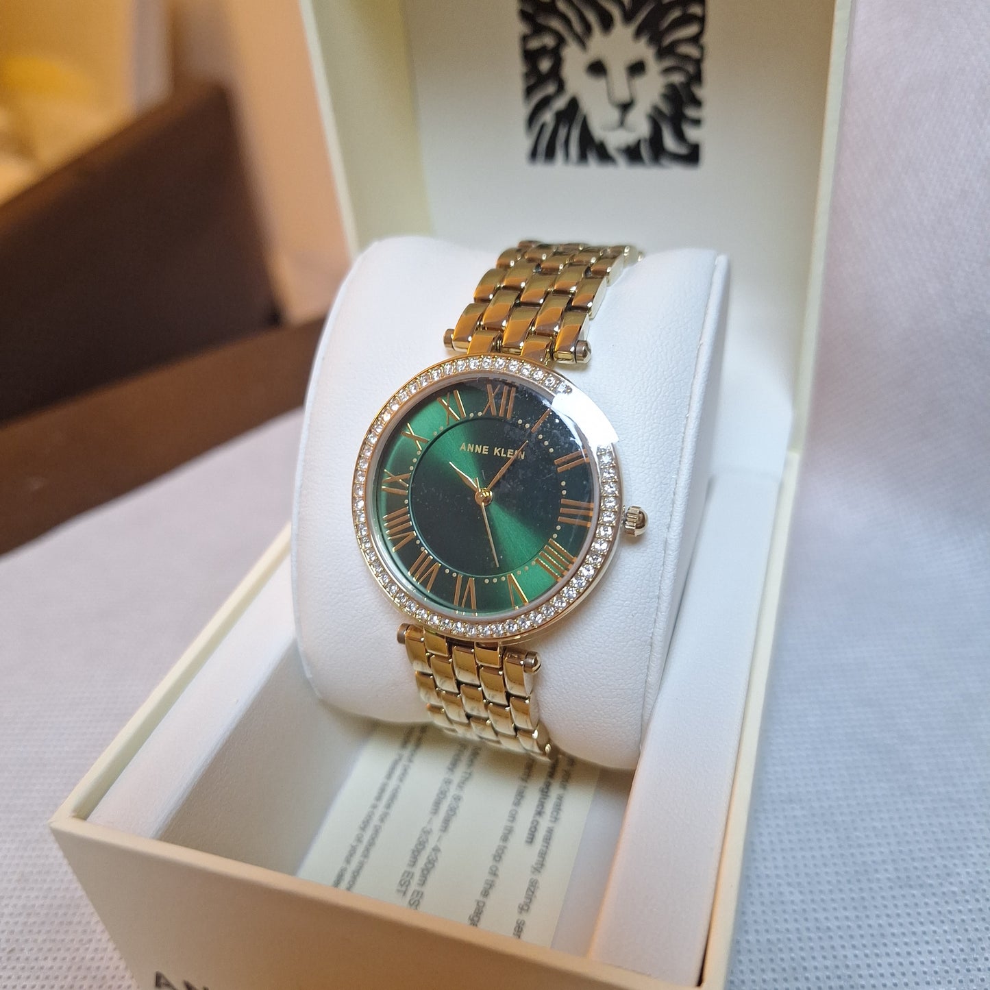 Anne Klein Women's Analog Watch with Alloy Strap