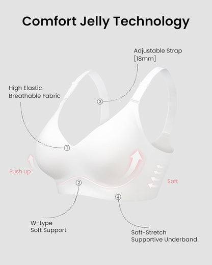 HORISUN womens Ultimate Wireless Bra Full Coverage Bra