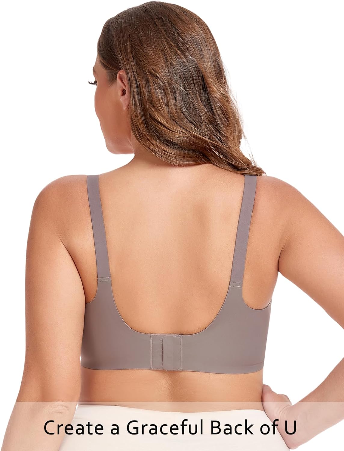 Vinfact Soft Nursing Bras, Seamless, Wireless Breastfeeding Bralette with Extra Bra Extender