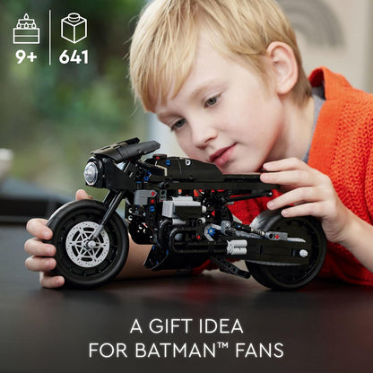 LEGO Technic The BATMAN – BATCYCLE Set 42155, Collectible Toy Motorcycle, Scale Model Building Kit of The Iconic Super Hero Bike from 2022
