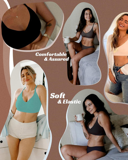 HORISUN womens Ultimate Wireless Bra Full Coverage Bra
