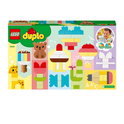 LEGO DUPLO 10978 Creative Building Time Learning and Education Toys Set; Building Blocks Toy for Toddlers