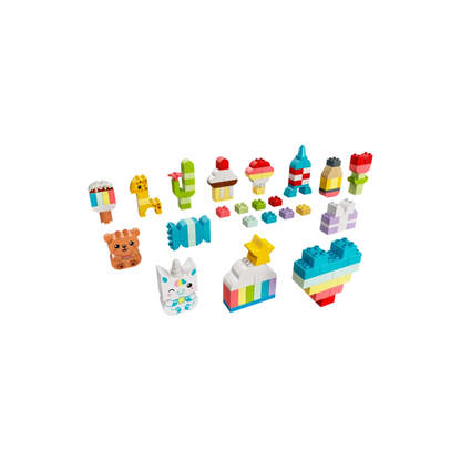 LEGO DUPLO 10978 Creative Building Time Learning and Education Toys Set; Building Blocks Toy for Toddlers